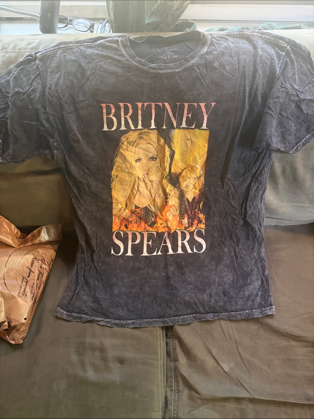 Vintage Style oversized Brittney Spears T